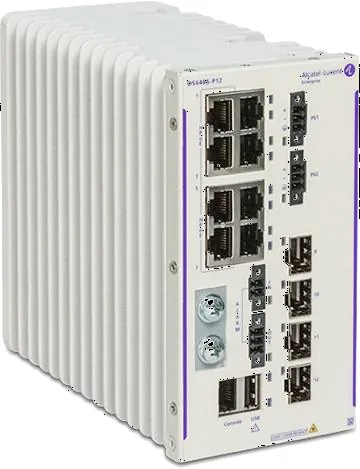 Alcatel-Lucent OmniSwitch 6465 DIN-rail industrial switch